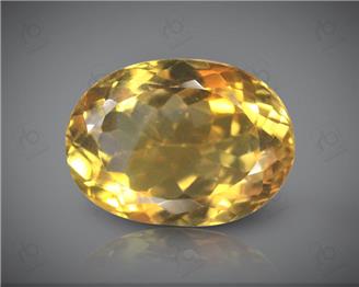 Yellow Citrine Natural Certified  6.96CTS-8549